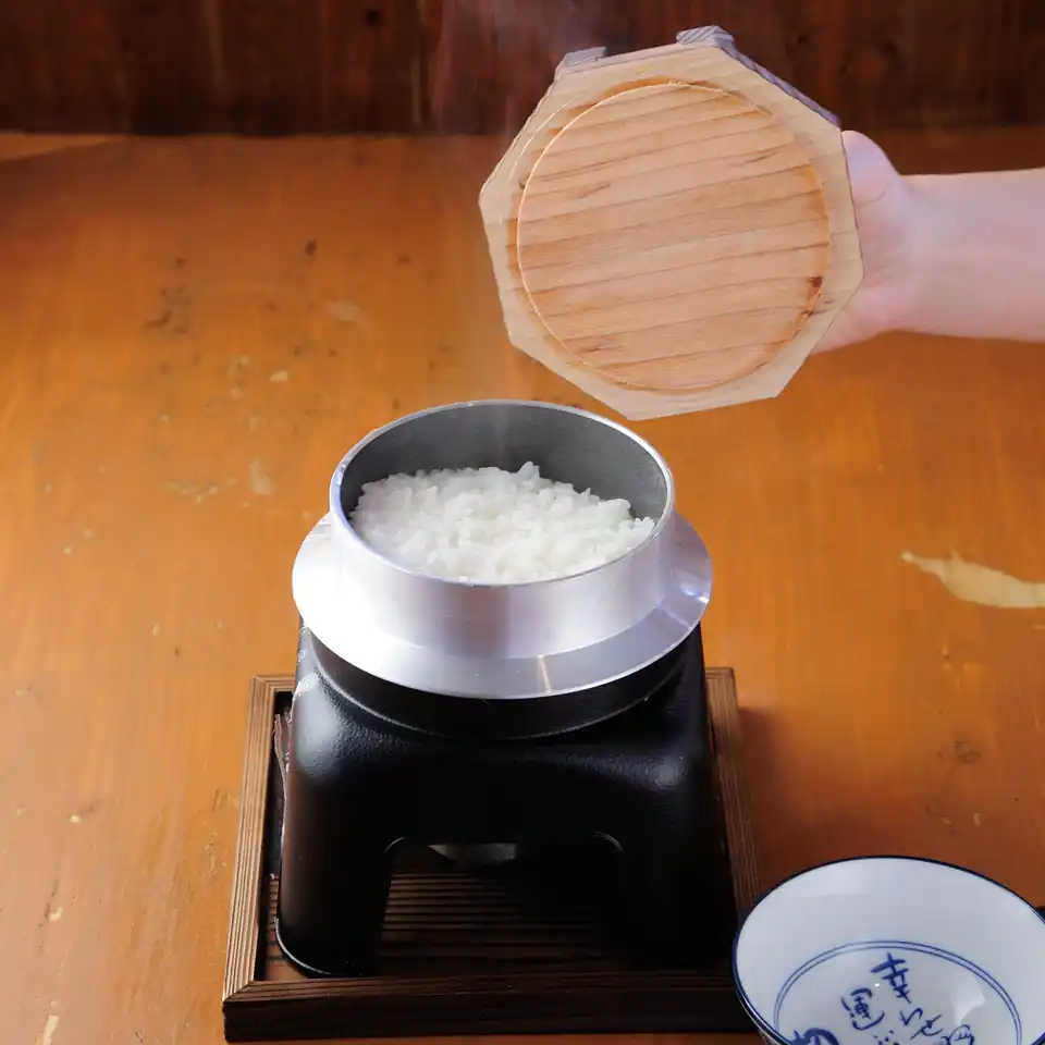 釜炊き近江米